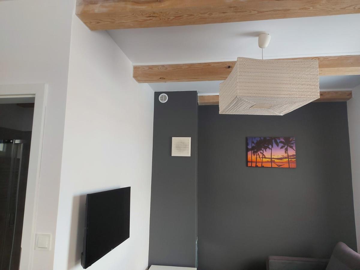 Domki Osada Kalinowa Leba Nowecin Sauna ภายนอก รูปภาพ