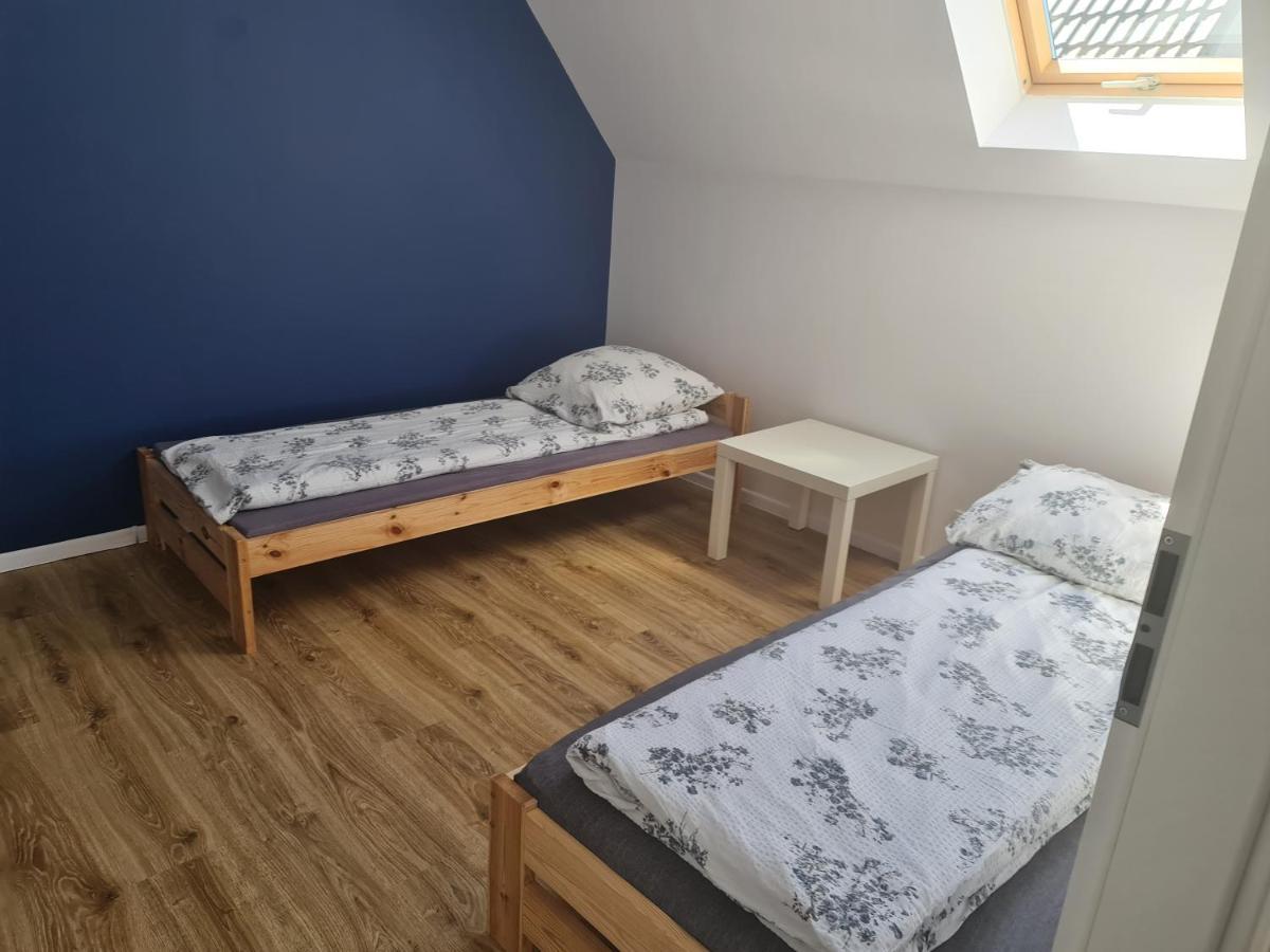 Domki Osada Kalinowa Leba Nowecin Sauna ภายนอก รูปภาพ