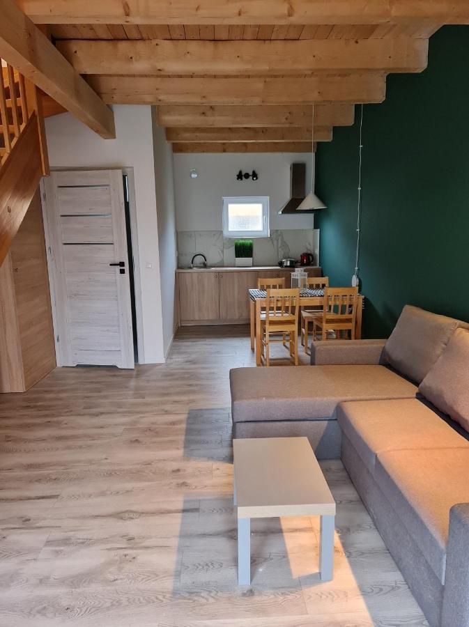 Domki Osada Kalinowa Leba Nowecin Sauna ภายนอก รูปภาพ