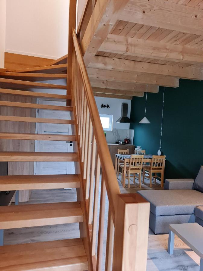 Domki Osada Kalinowa Leba Nowecin Sauna ภายนอก รูปภาพ
