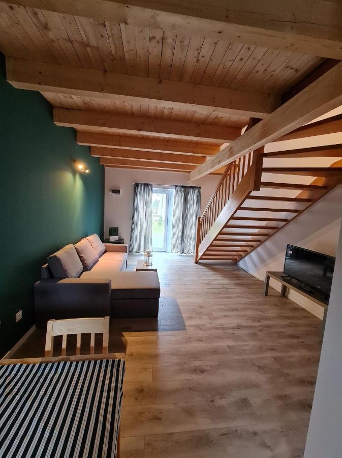 Domki Osada Kalinowa Leba Nowecin Sauna ภายนอก รูปภาพ