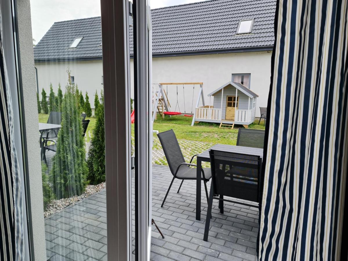Domki Osada Kalinowa Leba Nowecin Sauna ภายนอก รูปภาพ